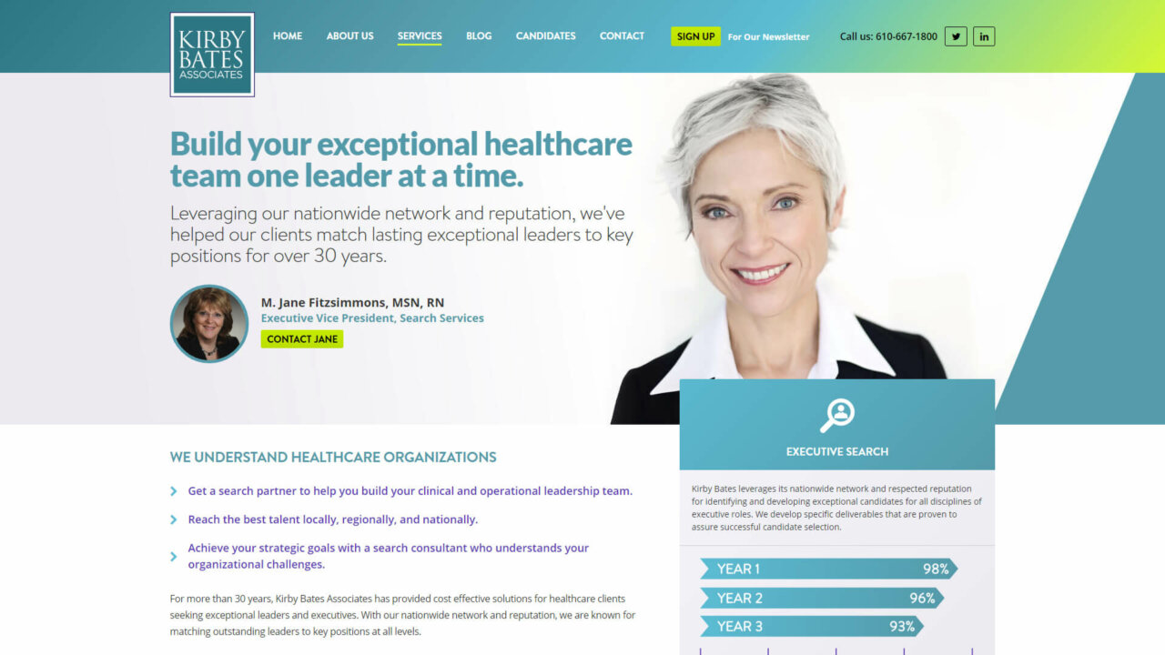B2B Recruiting Marketing Website